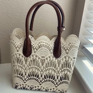 Summer crochet bag